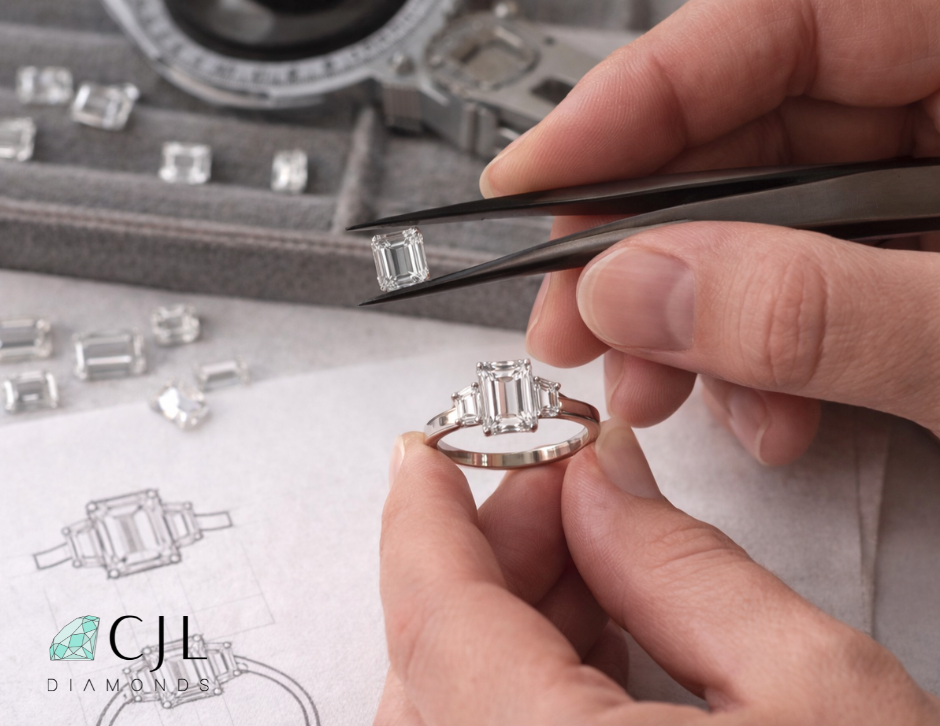 Inspiration: Celebrity Emerald-Cut Engagement Rings