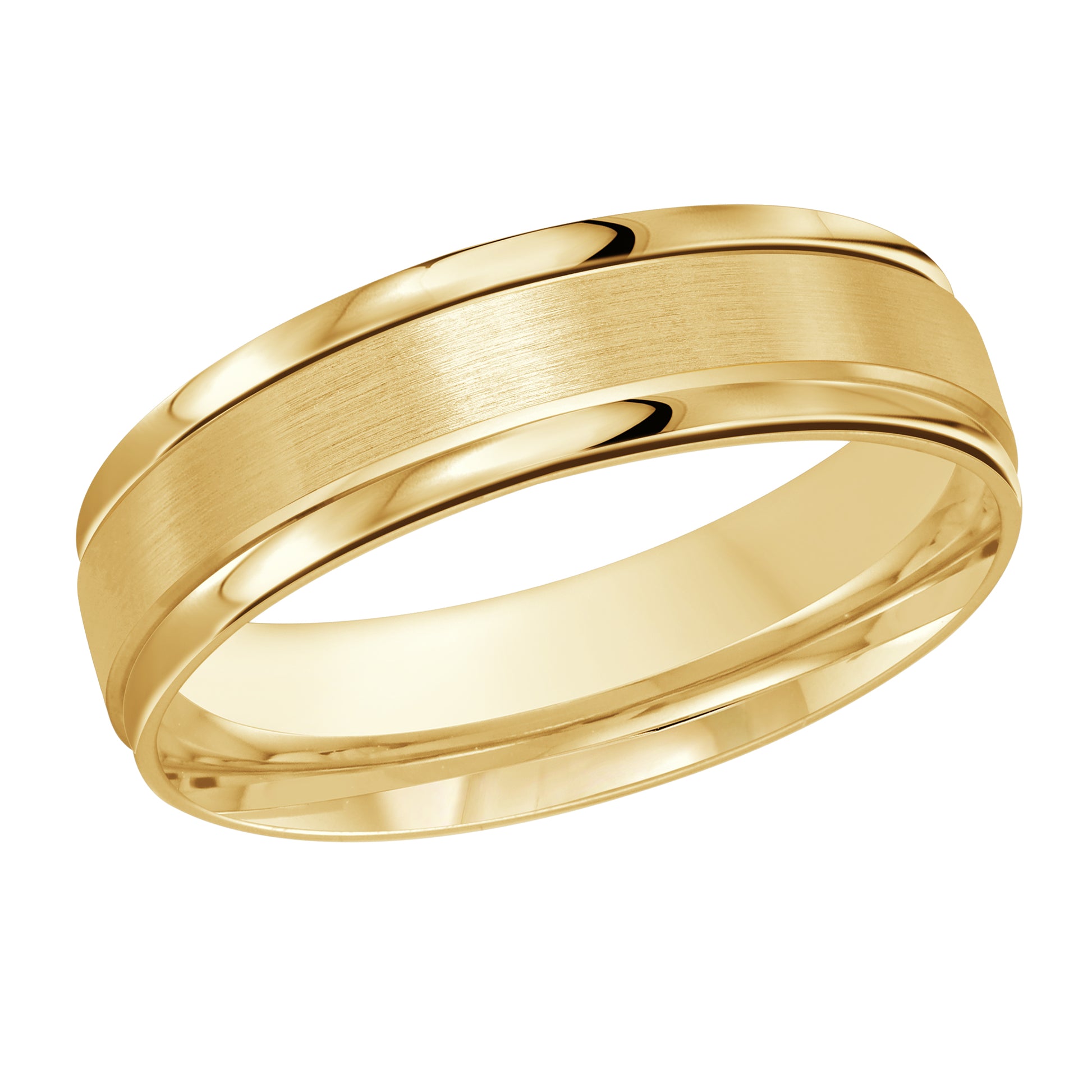 10K Yellow gold men's wedding band